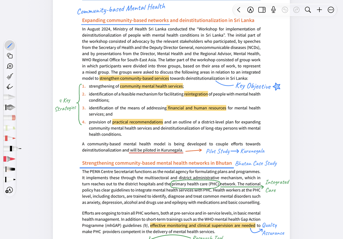 在 PDF 上标记、批注，让每次阅读留下收获。